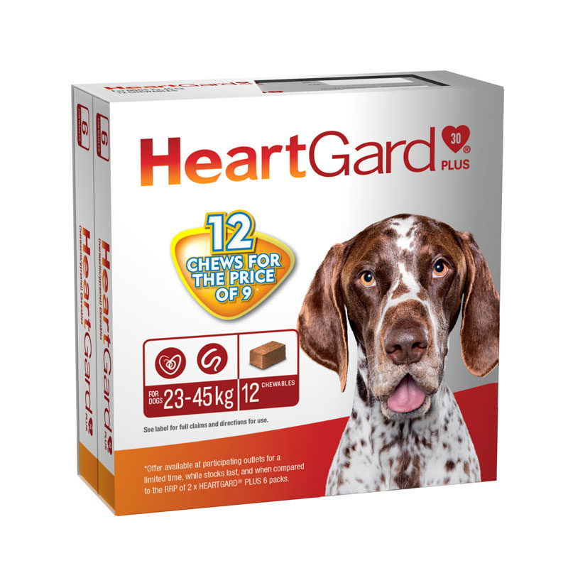 HeartGard Plus Green Chews for Medium Dogs - 12 Pack 1