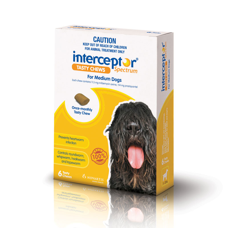 interceptor spectrum heartworm