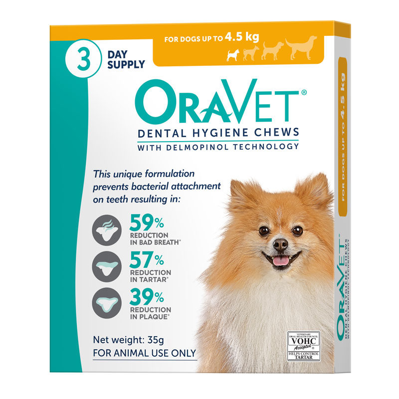 oravet dog treats