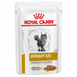 Royal Canin Vet Diet Feline Urinary S/O Moderate Calorie 85g x 12 Pouches