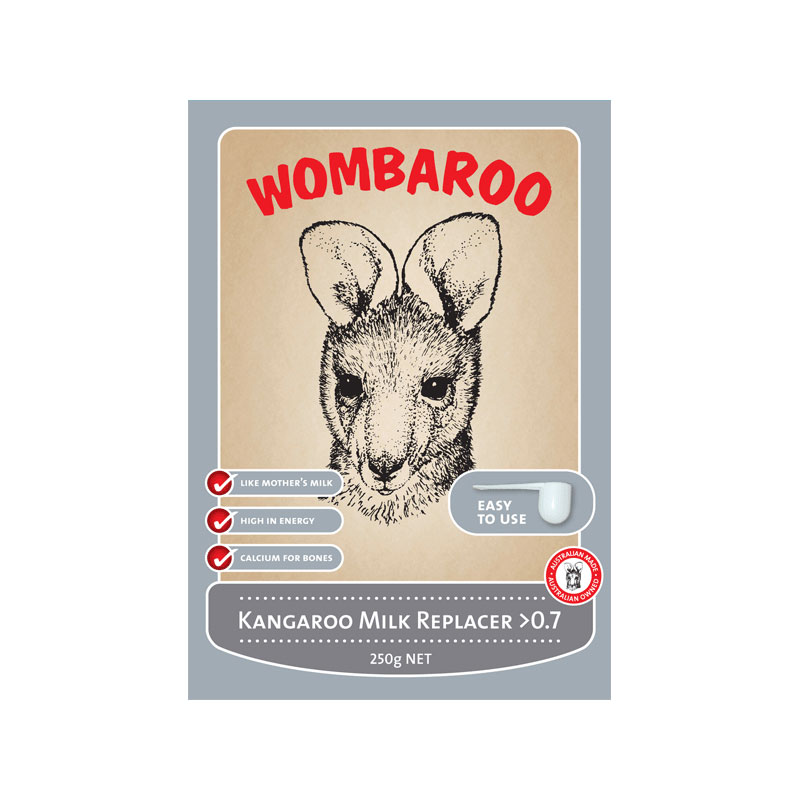 Wombaroo Kangaroo Milk Replacer >0.7 250g 1